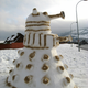 Illustration for article titled These geeky snowmen turn their yards into a weirder winter wonderland